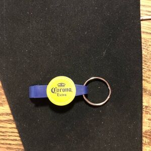 Corona Extra beer plastic keychain bottle opener promotional giveaway